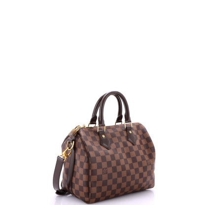 Louis Vuitton Speedy Bandouliere Bag Damier 25
