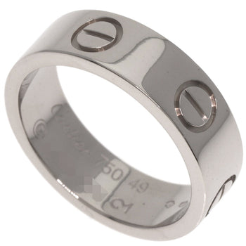 Cartier   Ring Love Ring #49 K18 White Gold