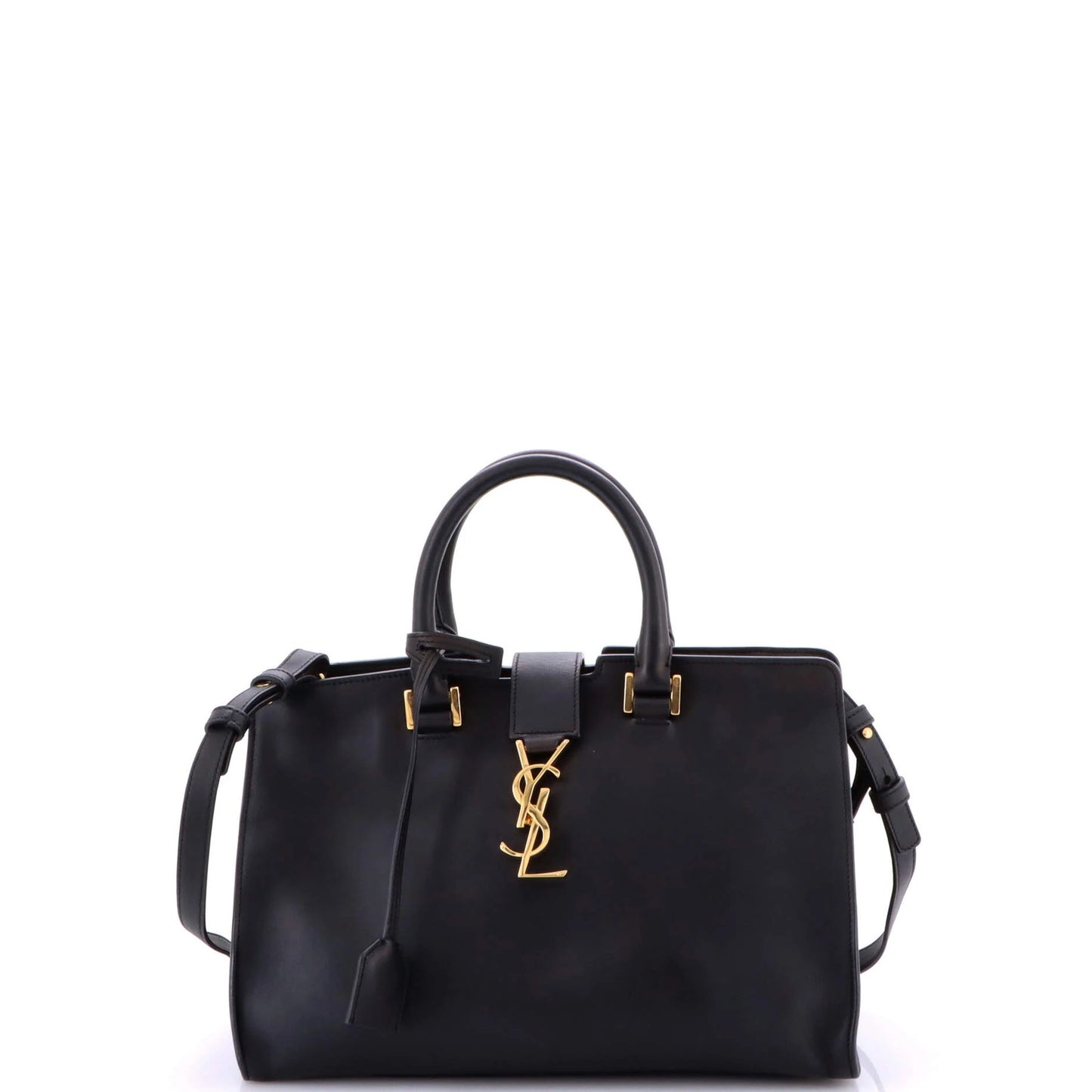 Saint Laurent Monogram Cabas Leather Small