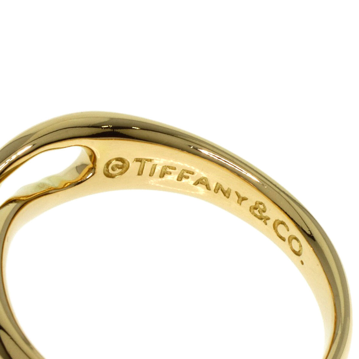 Tiffany&Co.   Ring Figure 8 K18 Yellow Gold