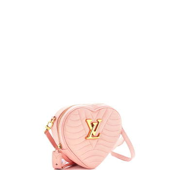 Louis Vuitton New Wave Heart Crossbody Bag Quilted Leather