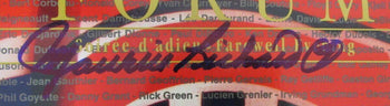 Maurice Richard Canadiens Signed Last Game At The