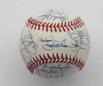 1991 New York Mets Team Signed By 33 Players Onl
