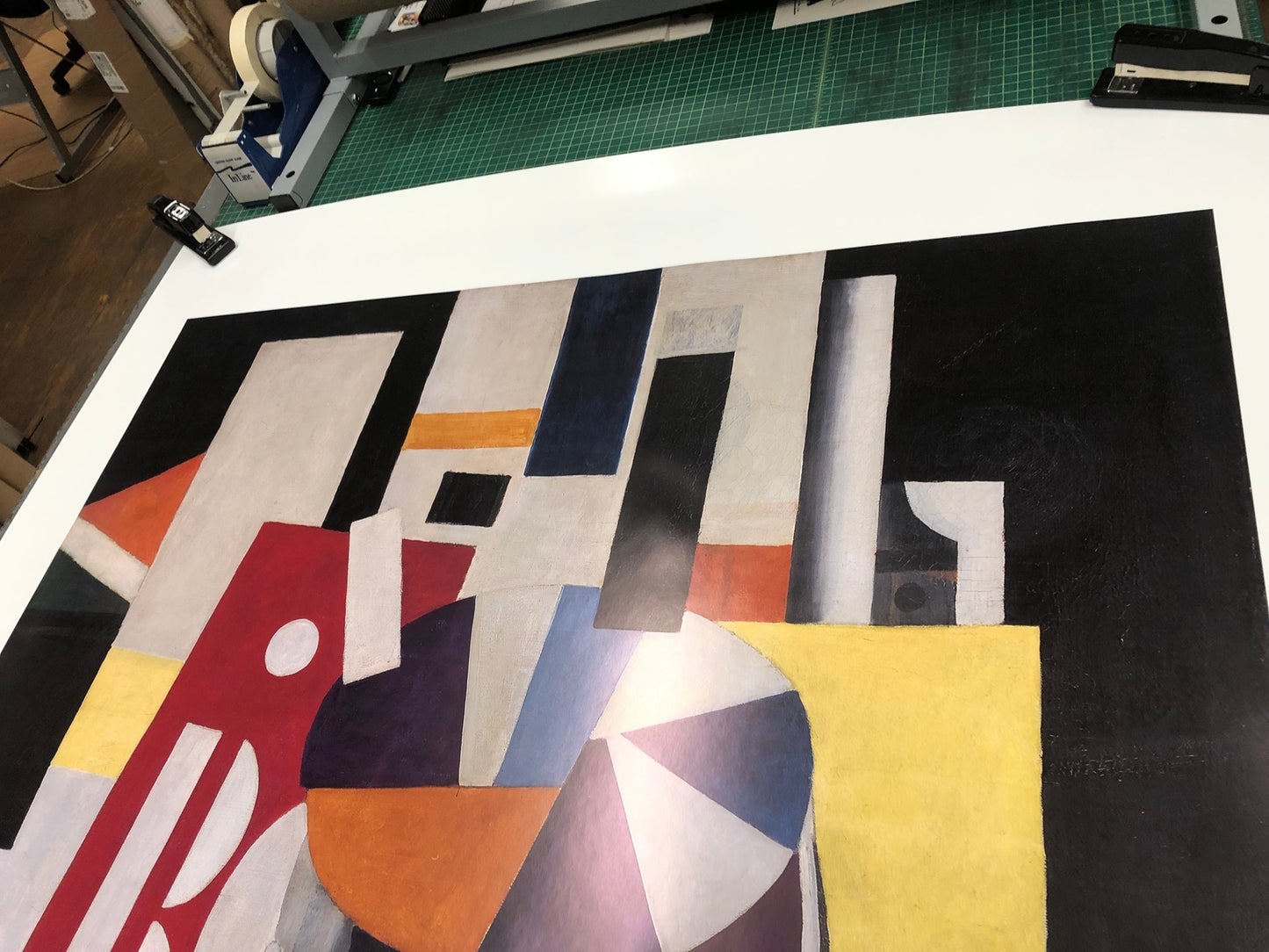 Fernand Leger Composition (The Typographer) " Poster Modernism M