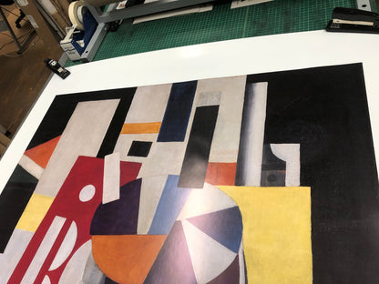 Fernand Leger Composition (The Typographer) " Poster Modernism M