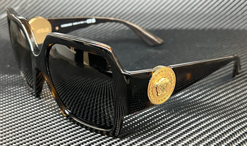 VERSACE VE4453 108 87 Havana Dark Grey Women's 56