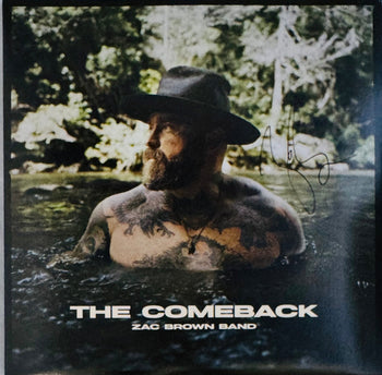 Zac Brown Autographed The Comeback Record Album