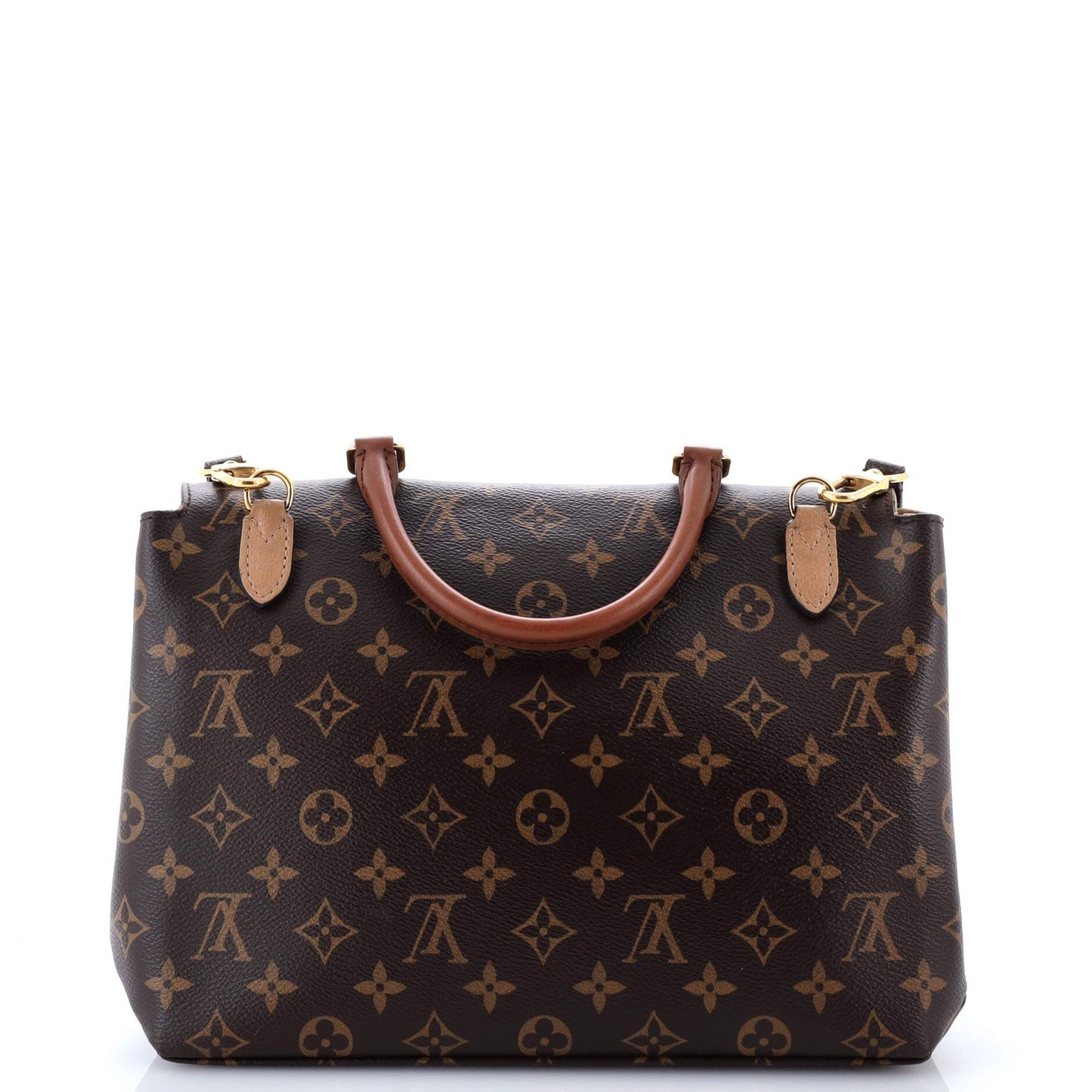 Louis Vuitton Marignan Handbag Monogram Canvas With Leather