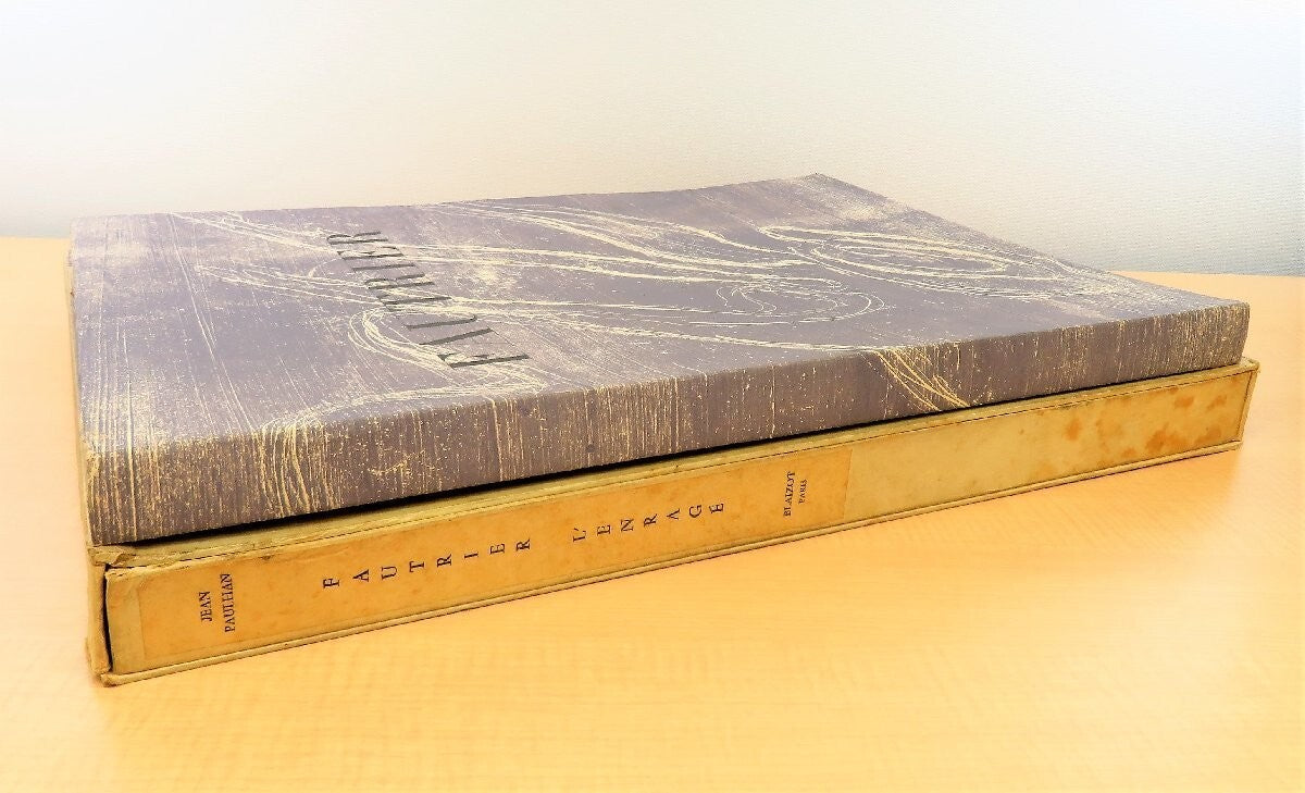 Jean Fautrier "Fautrier L'Enrag" 1949 1St Edition