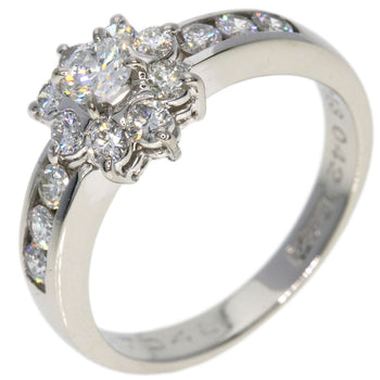 0.13ct Diamond Ring Platinum PT900  3.7g