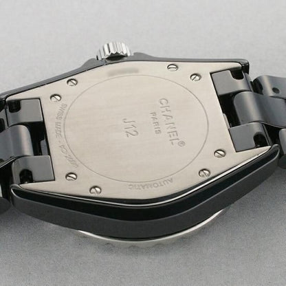 Chanel J12 38Mm Genuine Diamond Bezel H0950