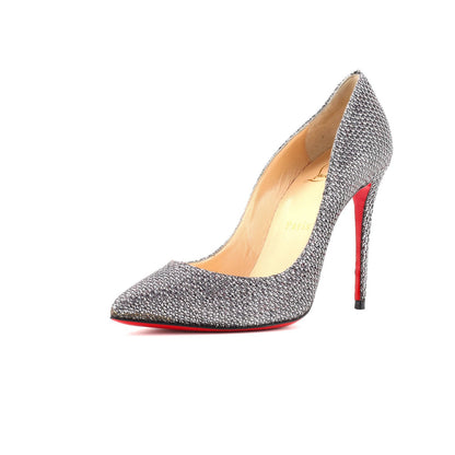 Christian Louboutin Women'S Pigalle Follies Pumps Glitter Fabric 100