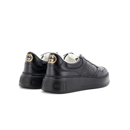 Gucci Chunky B Sneakers Gg Embossed Perforated Leather
