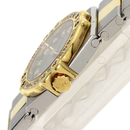 Chopard St. Moritz 12P Diamond Watches 25/8067-11 Stainless Steel/Stainless ...