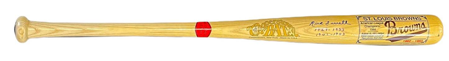 Rick Ferrell Autographed Cooperstown Bat