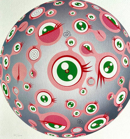 Takashi Murakami Lithograph Mori Art Museum Coa Numbered Limited