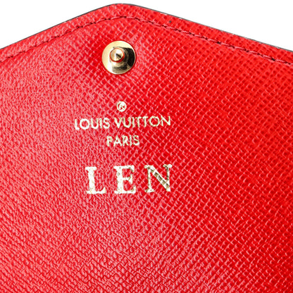 Louis Vuitton Sarah Wallet Nm Monogram Canvas