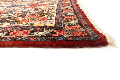 3X5 Ft Vintage Oriental Rug Floral Tribal Design