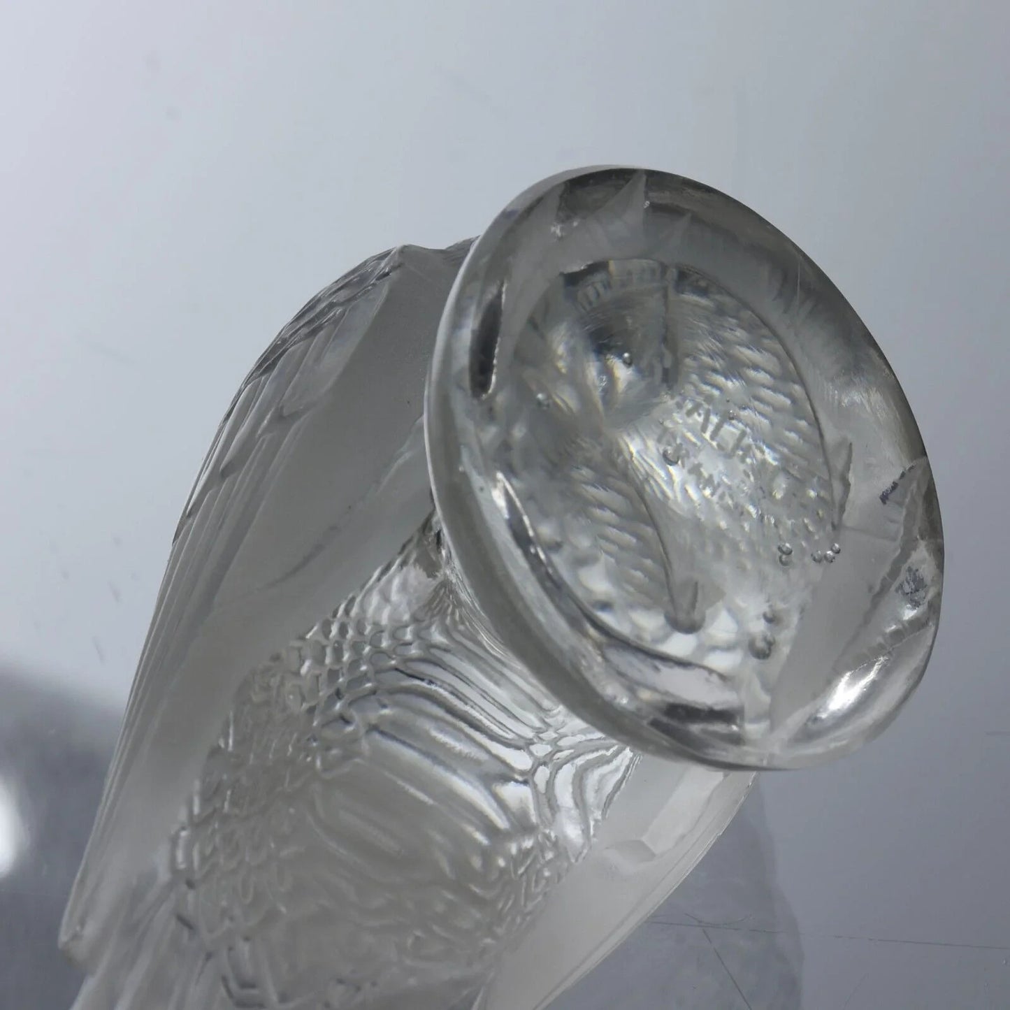 Ren Lalique, 1930 Art Deco sculpture "Chardonneret Moqueur" Vintage Antique