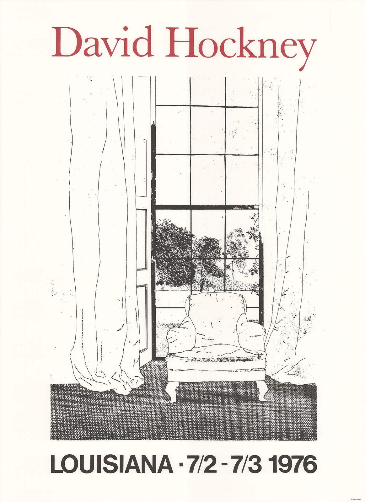 David Hockney Home From "Grimm'S Fairy Tales" " Lithograph Pop