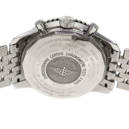 Breitling Navitimer World A2432212 Blue Men'S Used Watch #31125