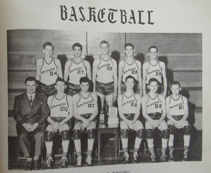1947 Commerce High School Yearbook Mickey Mantle
