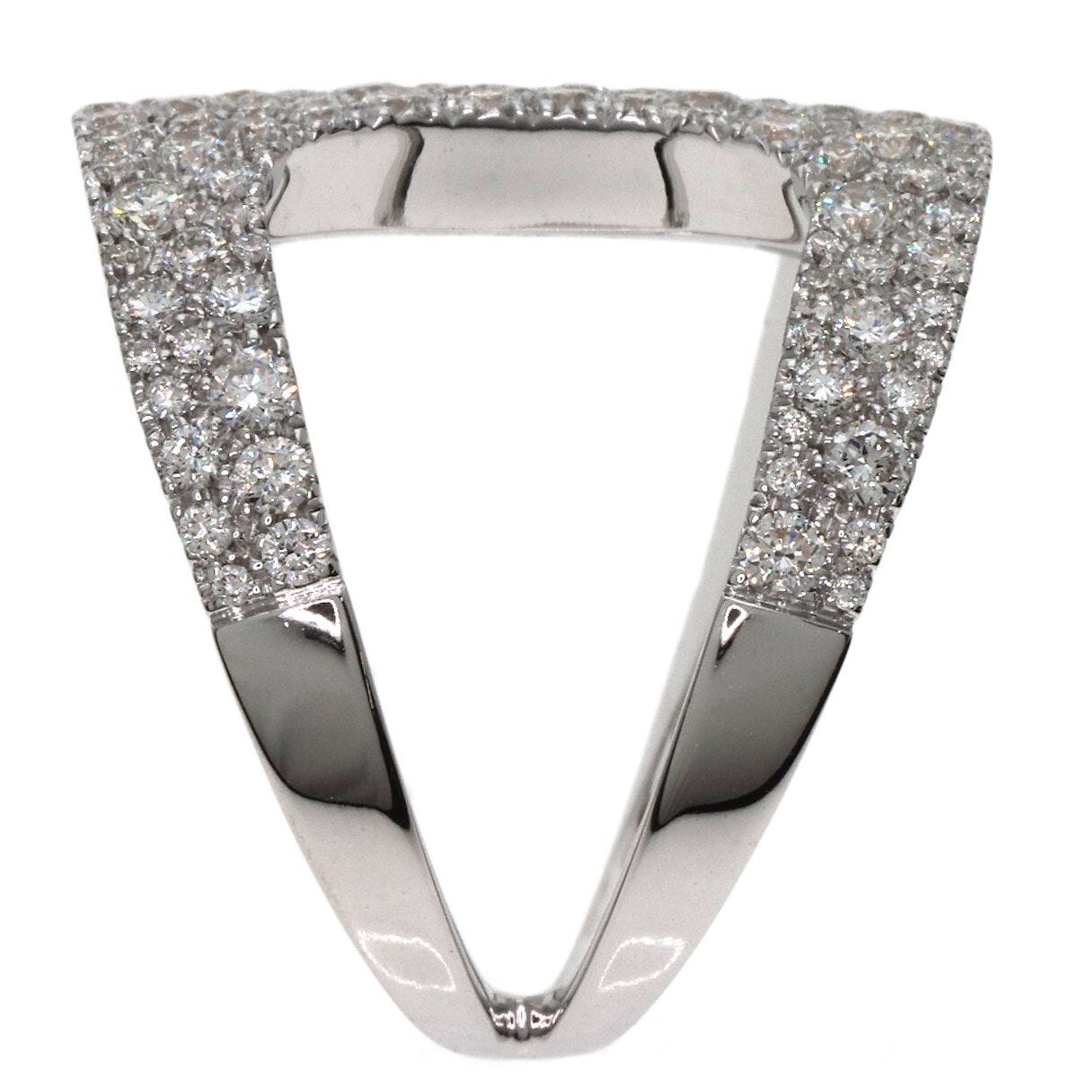 Antonini Ring Syracuse Diamond K18 White Gold