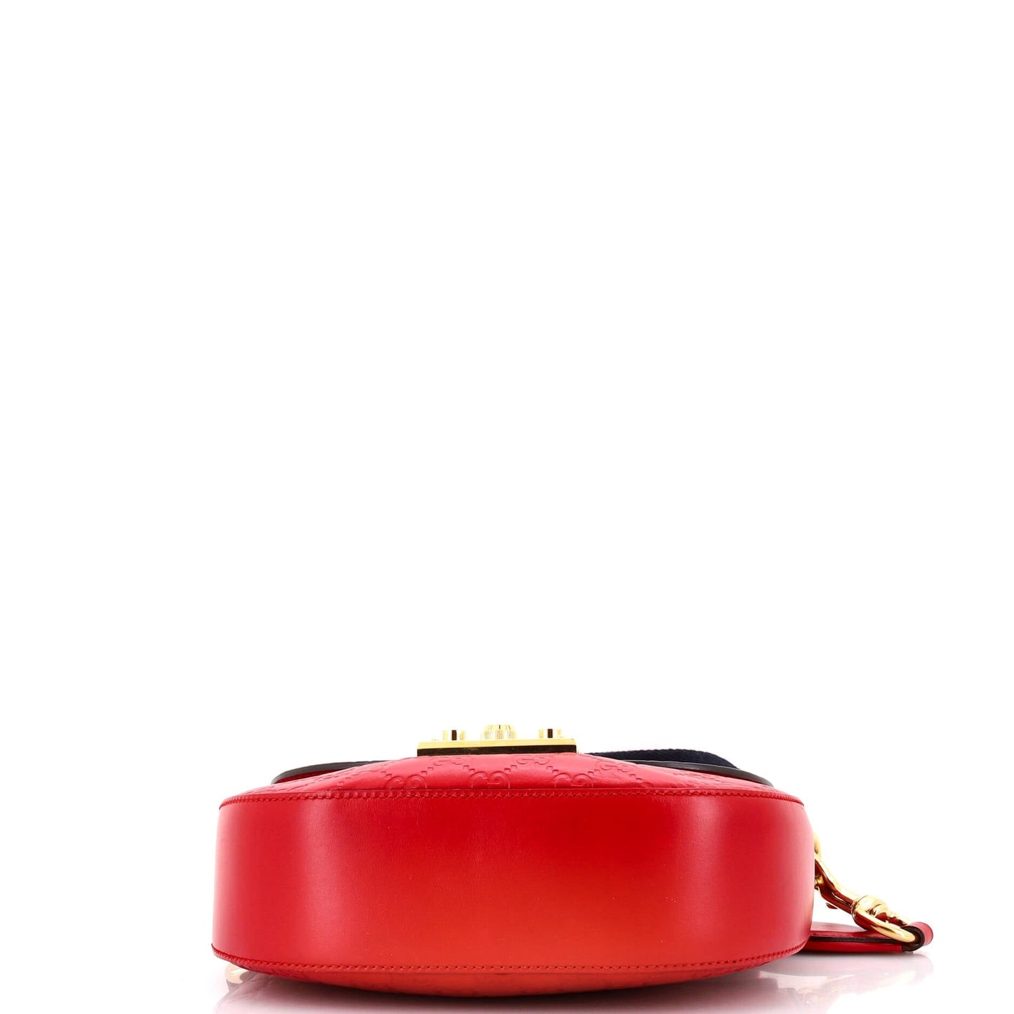 Gucci Padlock Saddle Shoulder Bag Guccissima Leather Medium