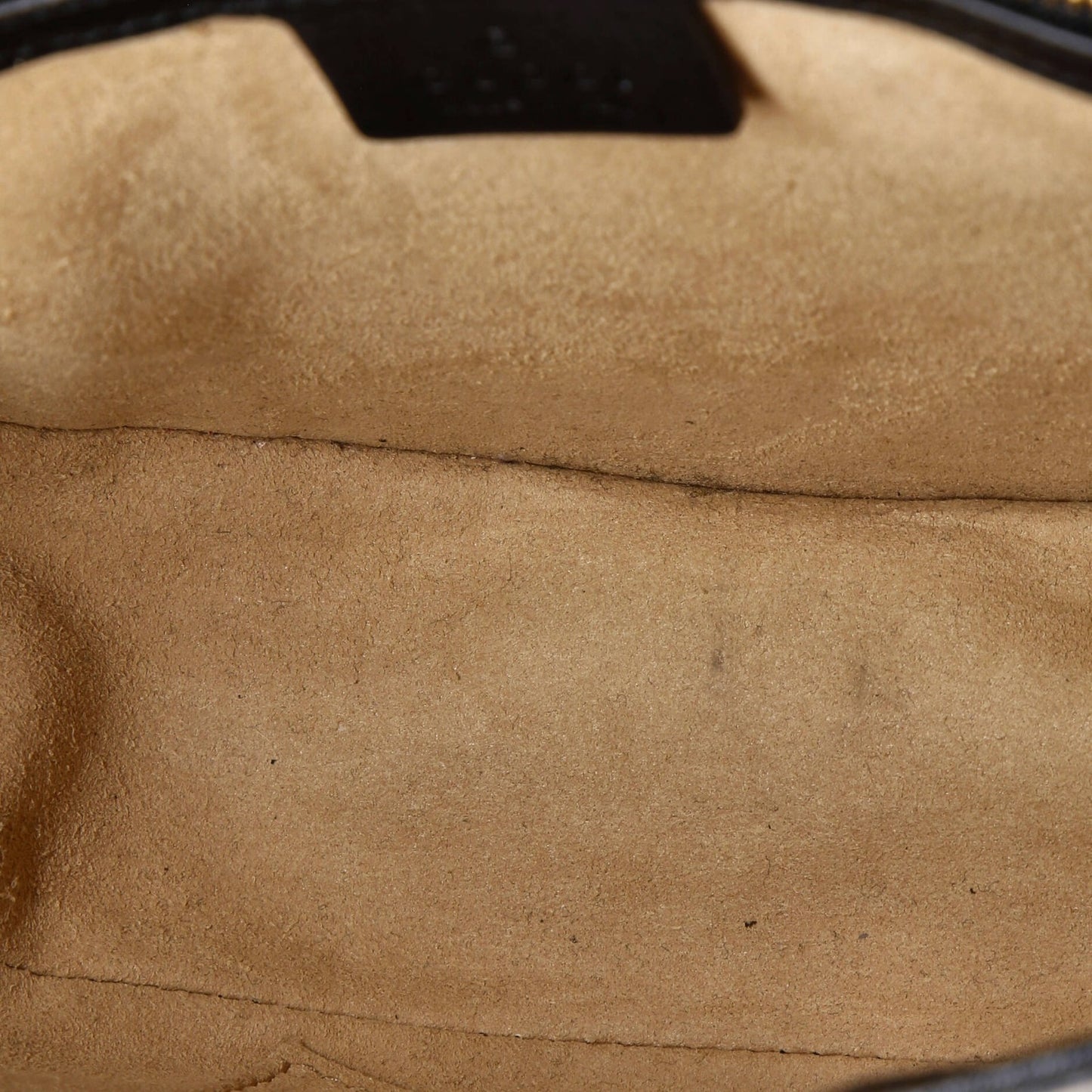 Gucci Padlock Saddle Shoulder Bag Gg Coated Canvas And Leather Small