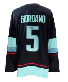 Mark Giordano Autographed Fanatics Hockey Jersey