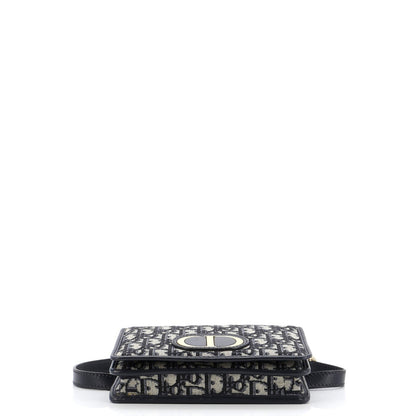 Christian Dior 30 Montaigne 2-In-1 Pouch Oblique Canvas