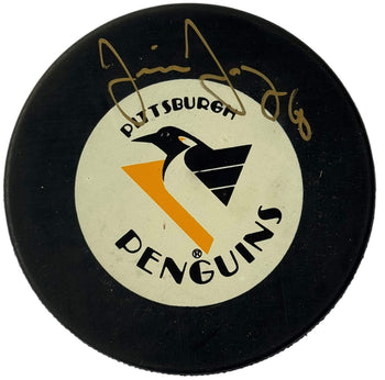 Jaromir Jagr Autographed Official Penguins Puck
