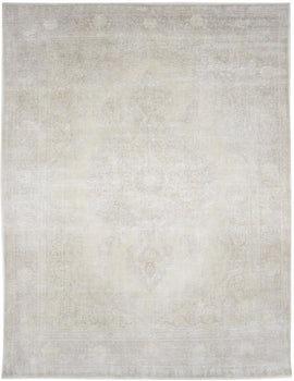 Vintage Muted Floral Antique 9'3X12'6 Distressed