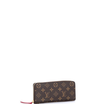 Louis Vuitton Clemence Wallet Monogram Canvas