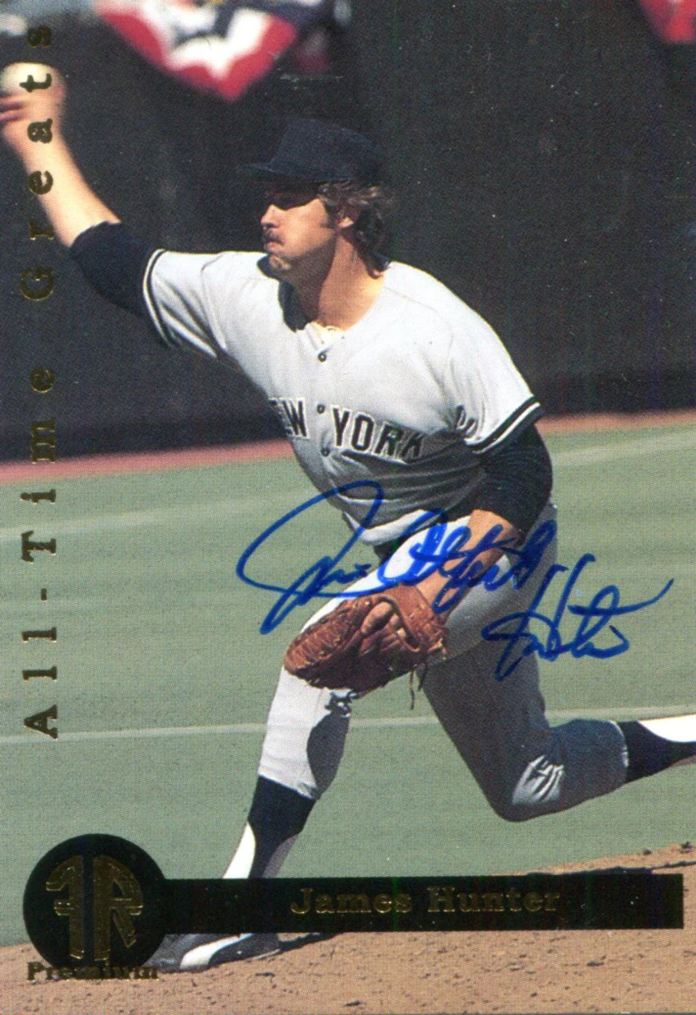 James Hunter Autographed Front Row Premium Card