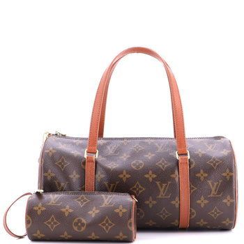 Louis Vuitton Papillon Handbag Monogram Canvas 30