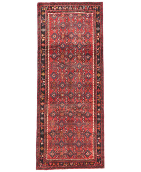 Tribal Oriental Runner Rug Allover Floral Style