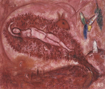 Marc Chagall The Song Of Songs Ii " Offset Lithograph Modernism