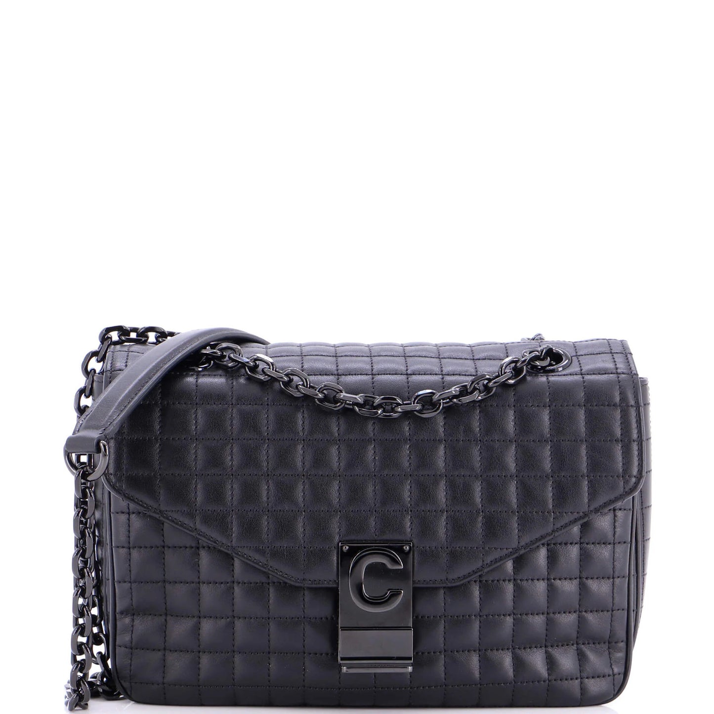Celine C Bag Quilted Leather Medium
