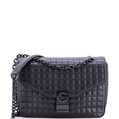 Celine C Bag Quilted Leather Medium