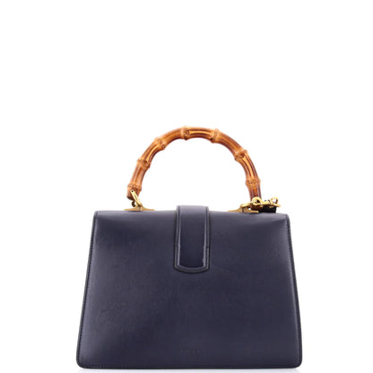 Gucci Dionysus Bamboo Top Handle Bag Colorblock Leather Medium