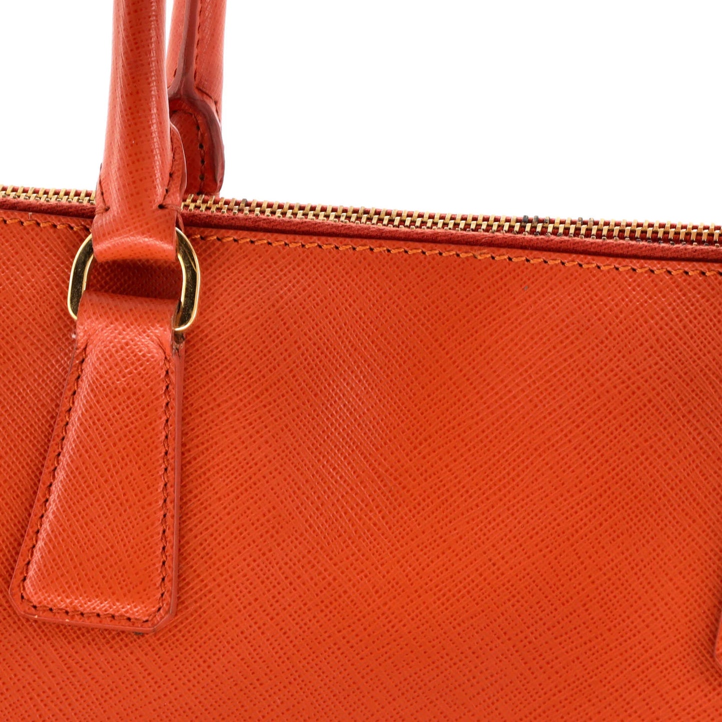 Prada Double Zip Lux Tote Saffiano Leather Large