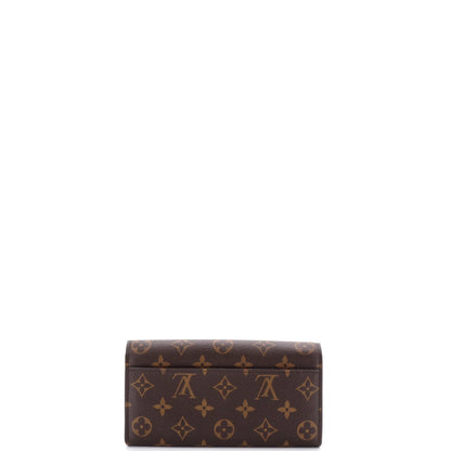 Louis Vuitton Sarah Wallet Nm Monogram Canvas