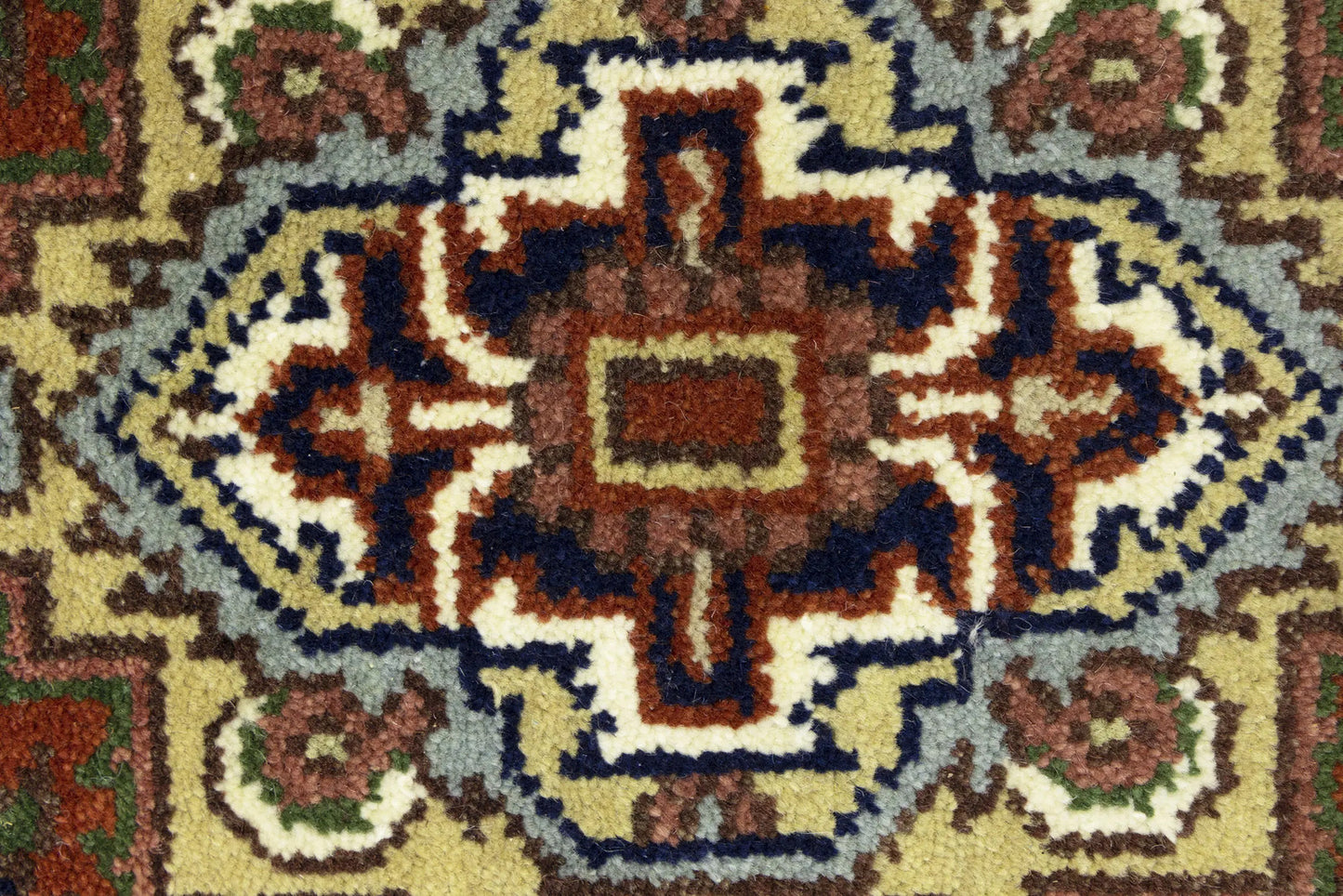 Heriz Serapi Oriental Runner Rug Floral Style Hallway & Kitchen Carpet 2'7X12 ft