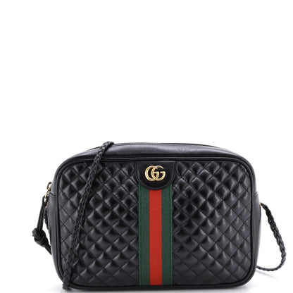 Gucci Trapuntata Camera Bag Quilted Leather Small