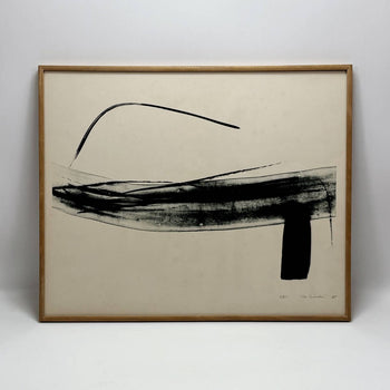 Shinoda Toko Lithograph Autographed A.P. Edition Framed