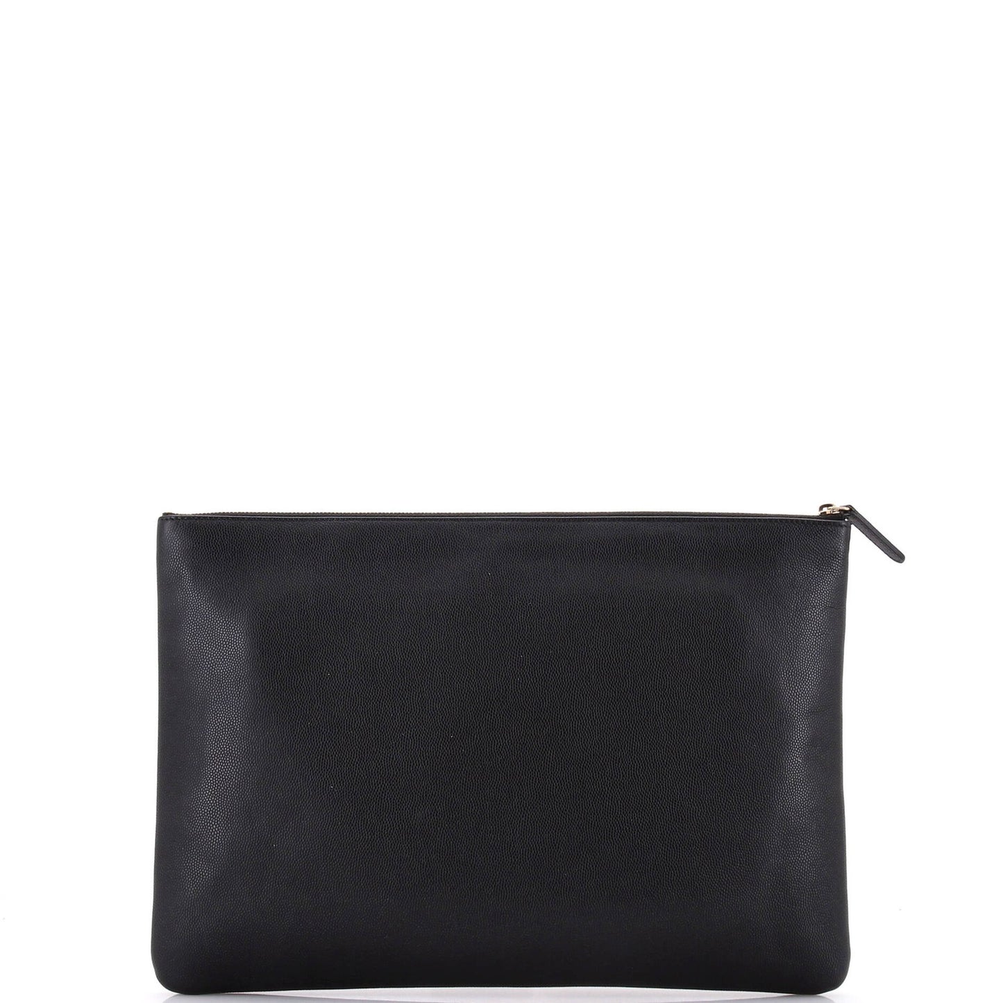 Chanel Deauville Pouch Studded Caviar Large