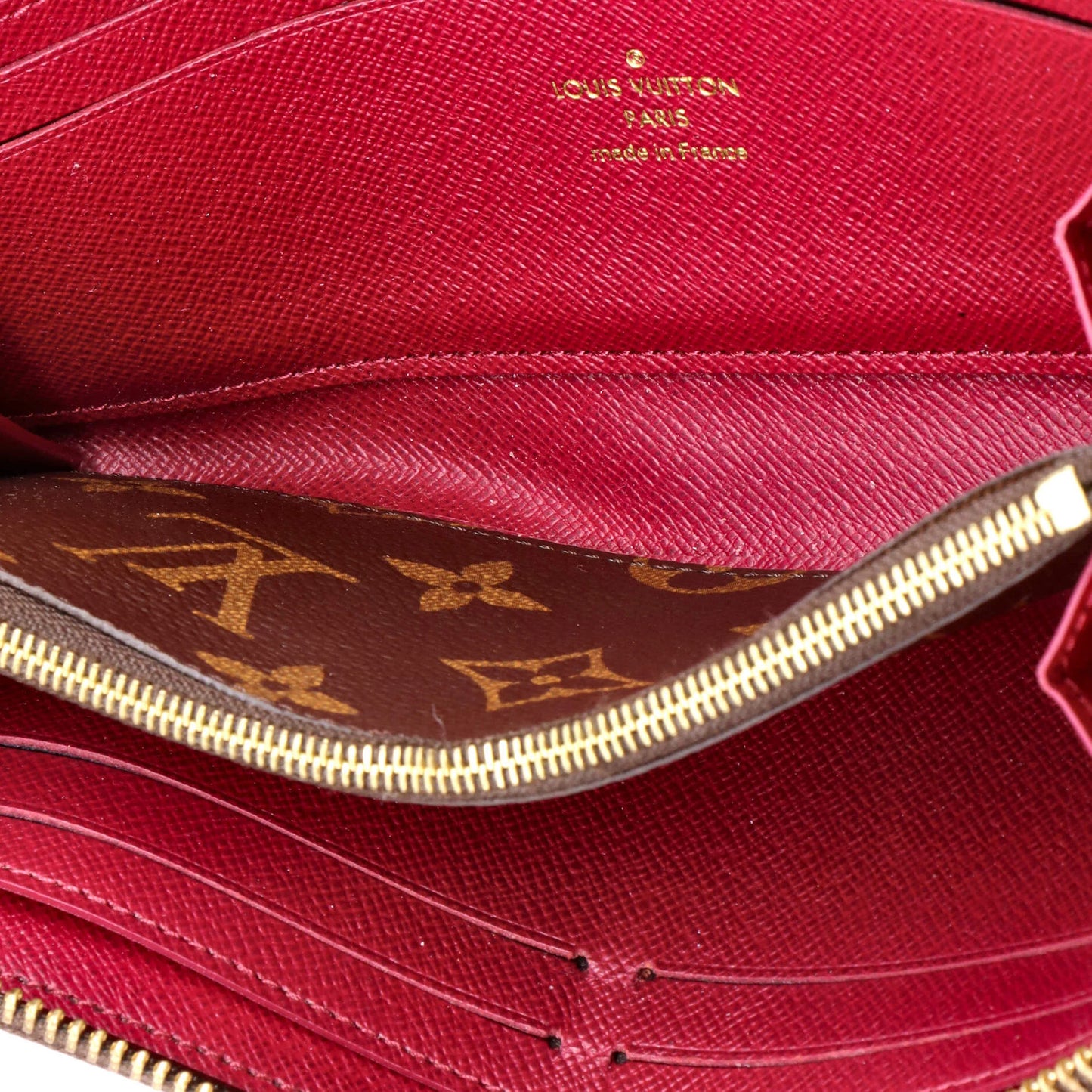 Louis Vuitton Clemence Wallet Monogram Canvas