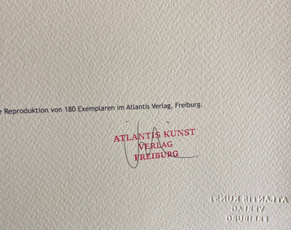 Mark Rothko Lithograph Coa Signed Op Numbered Stamped Collection