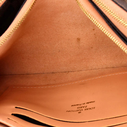 Louis Vuitton Double Zip Pochette Damier